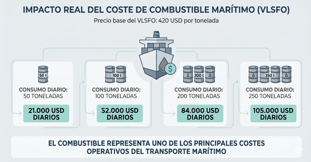Precio bunker infografía