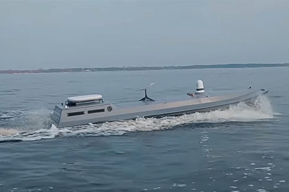 Rumanía destruye dron marino hallado en el Mar Negro.