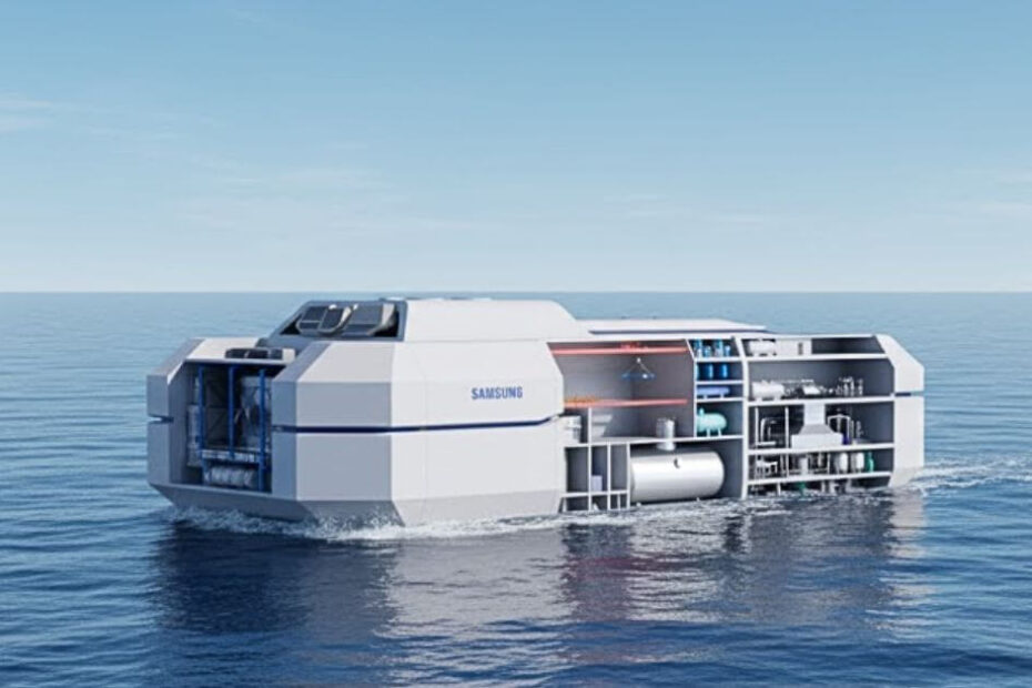 ABS aprueba el diseño de planta nuclear flotante de Samsung