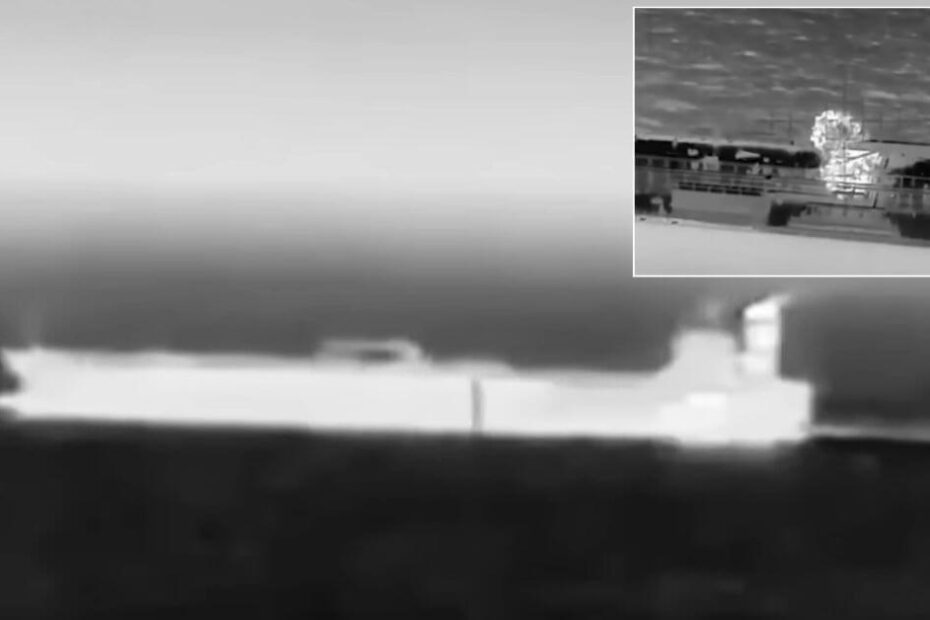 Ucrania ataca por primera vez un petrolero ruso en el Mediterráneo