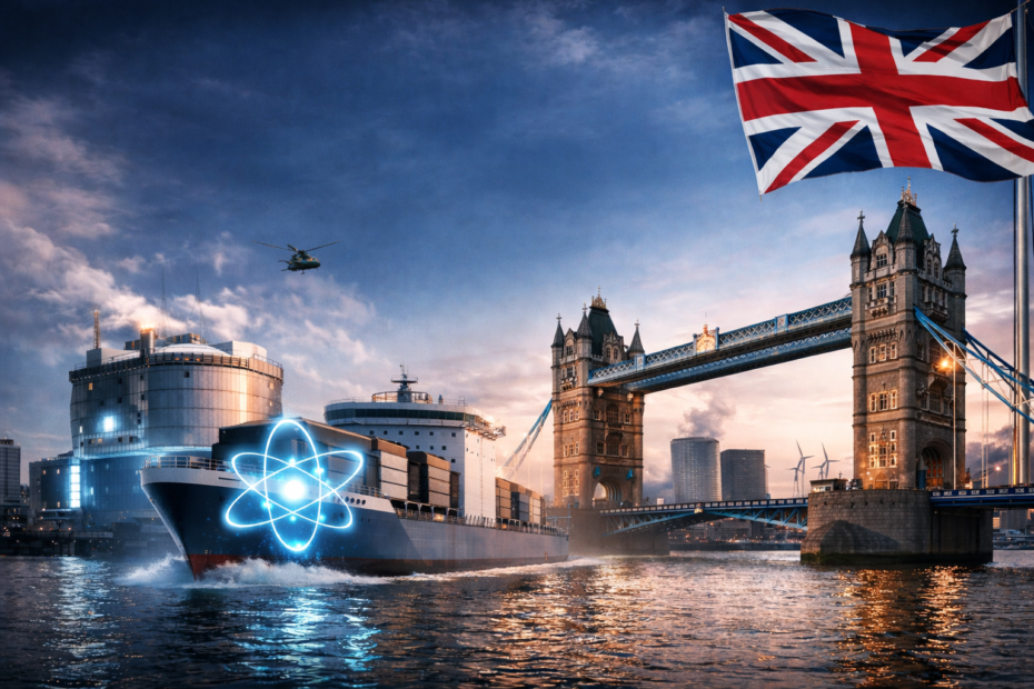 Reino Unido activa su estrategia nuclear para descarbonizar el transporte marítimo Reino Unido activa su estrategia nuclear para descarbonizar el transporte marítimo