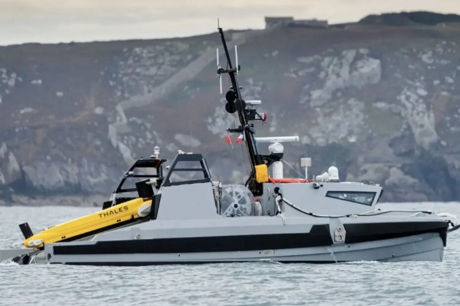 La Armada francesa incorpora un dron naval autónomo con un 99 % de eficacia en detección de minas