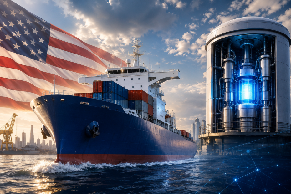 EEUU impulsa el transporte marítimo nuclear para revitalizar su industria naval