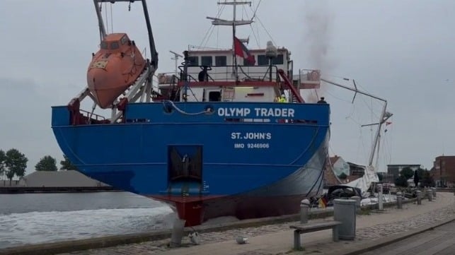 Oficial ebrio detenido tras hundir un velero en puerto danés