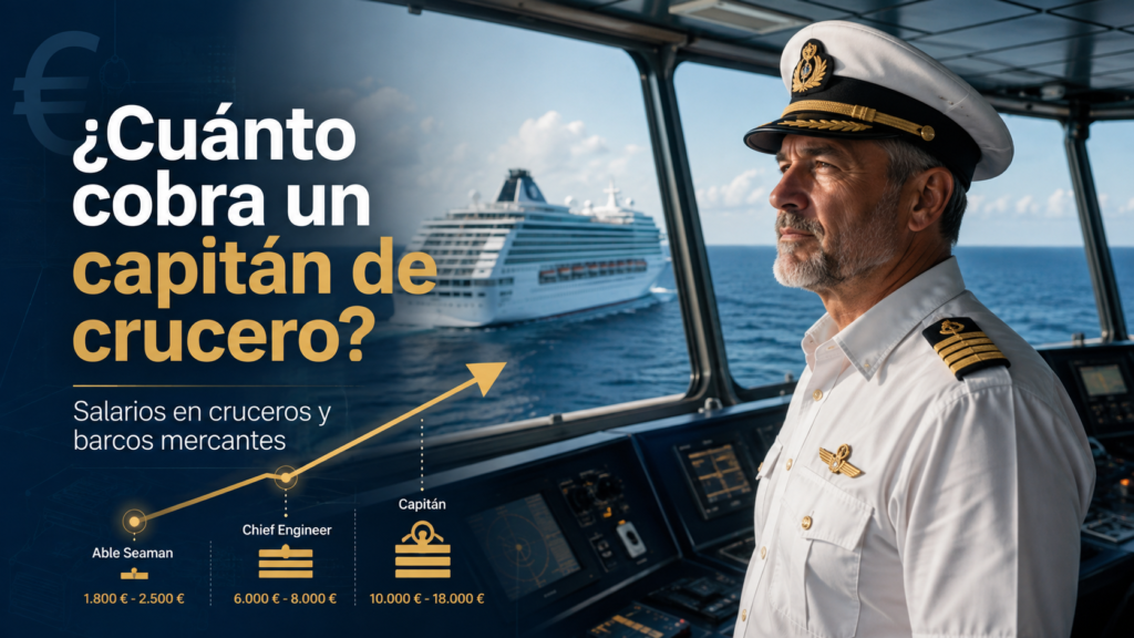 ¿Cuánto cobra un capitán de crucero? ¿Cuánto cobra un capitán de crucero?