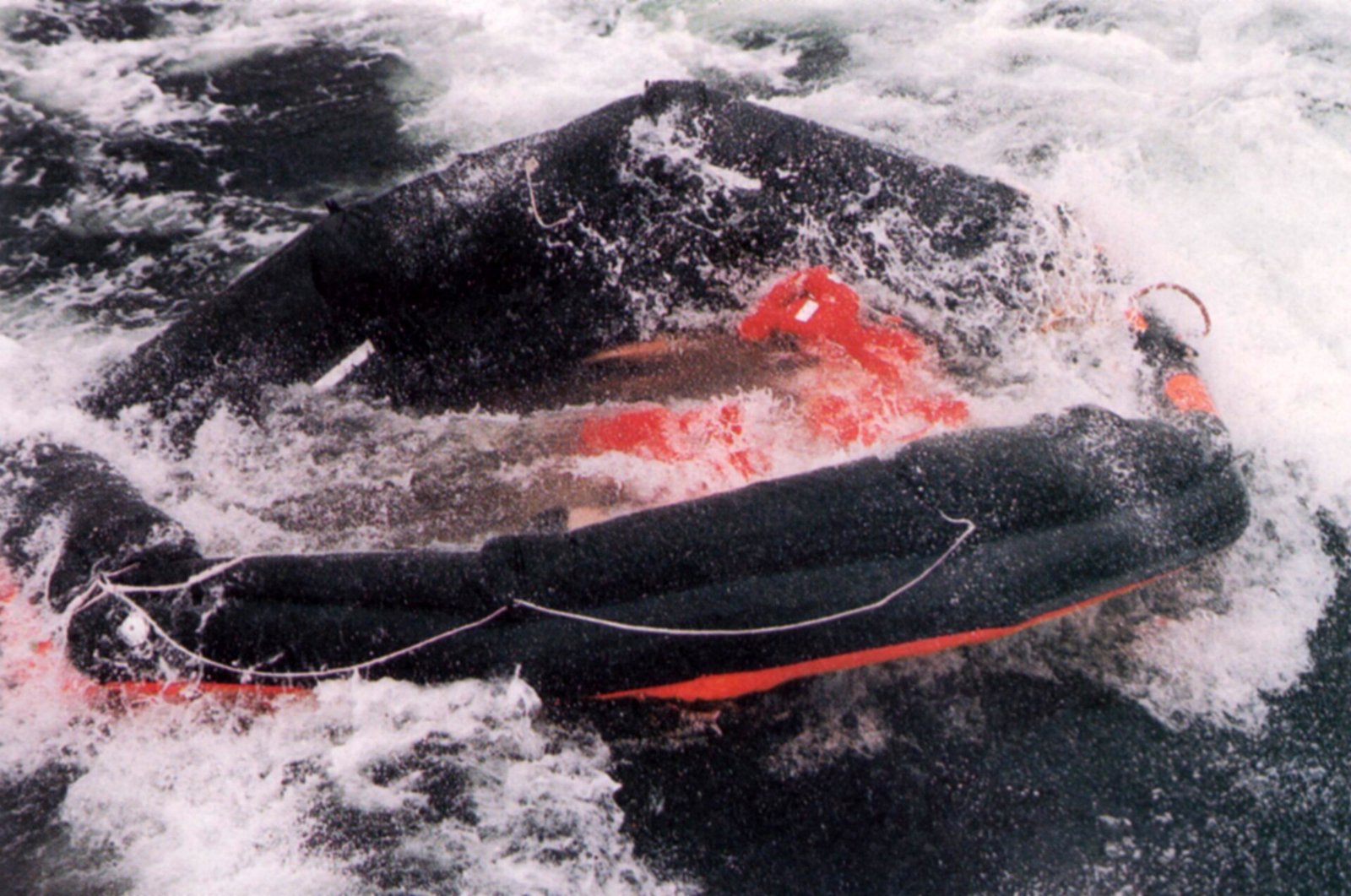 Liferaft from MS Estonia
