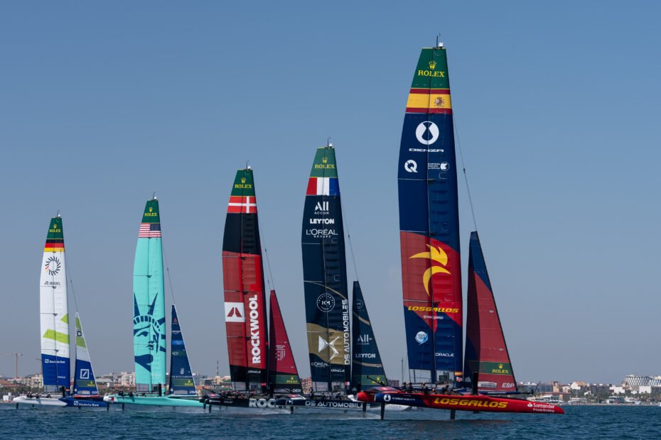 Dos victorias para Los Gallos en el SailGP de Valencia